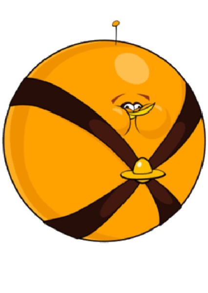 Bubbles (Orange Globe Bird) photo