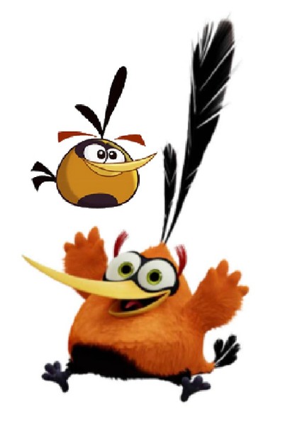 Bubbles (Orange Globe Bird) photo
