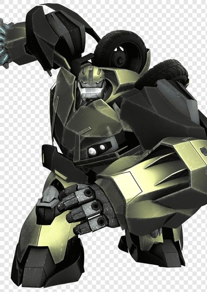 Bulkhead as Jax in Mortal Kombat 9 but with Transformers