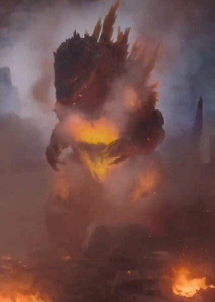 Burning Millennium Godzilla photo