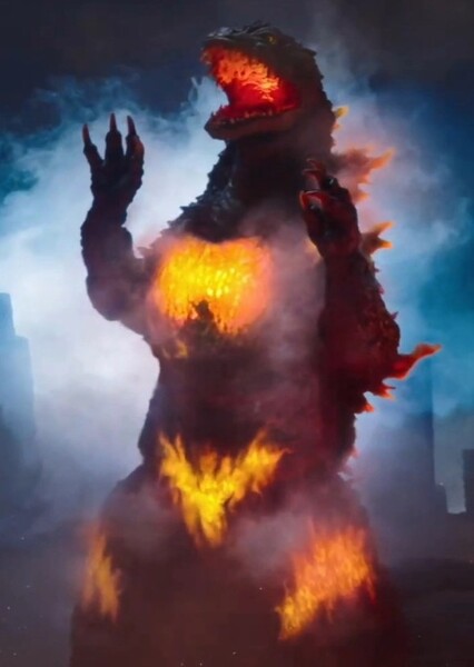 Burning Millennium Godzilla photo