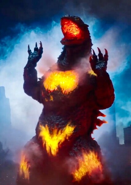 Burning Millennium Godzilla photo