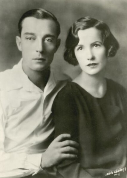 Buster Keaton and Natalie Talmadge