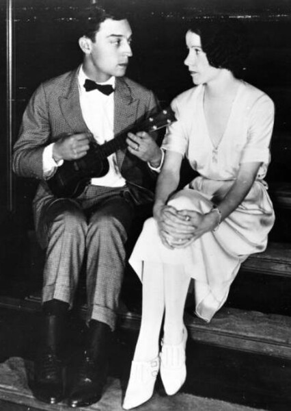 Buster Keaton and Natalie Talmadge photo