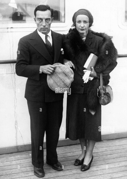 Buster Keaton and Natalie Talmadge photo