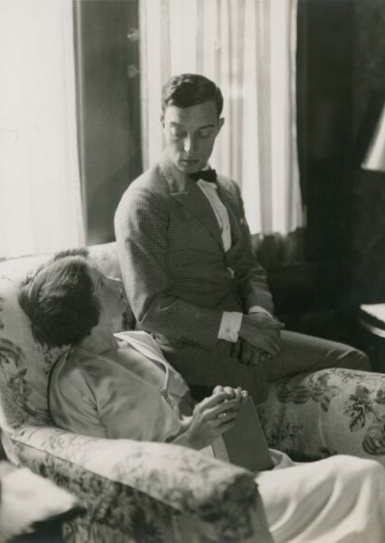 Buster Keaton and Natalie Talmadge photo