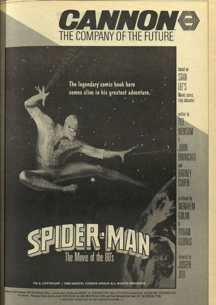 Cannon Films' Spider-Man (Newsom/Brancato)