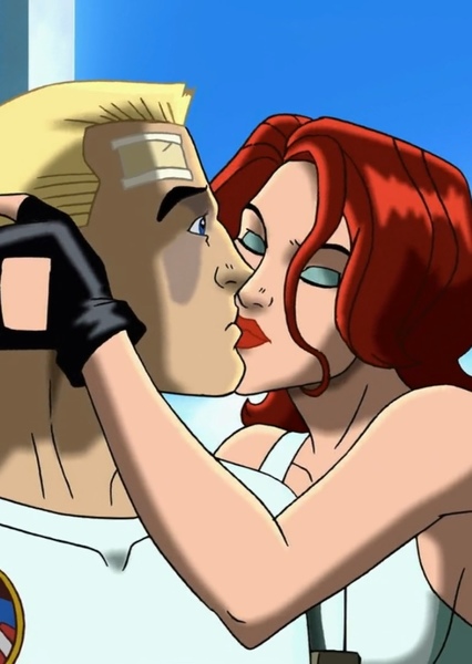 Captain America and Black Widow photo