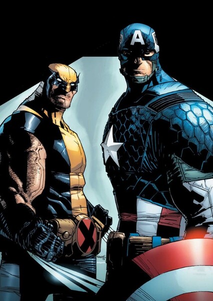 Captain America and Wolverine photo