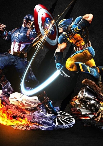 Captain America and Wolverine photo