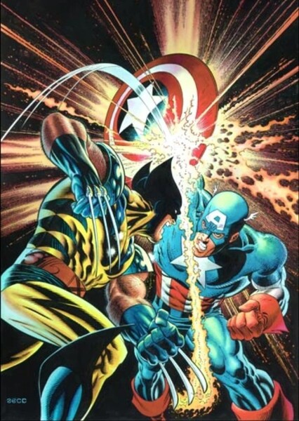 Captain America and Wolverine photo