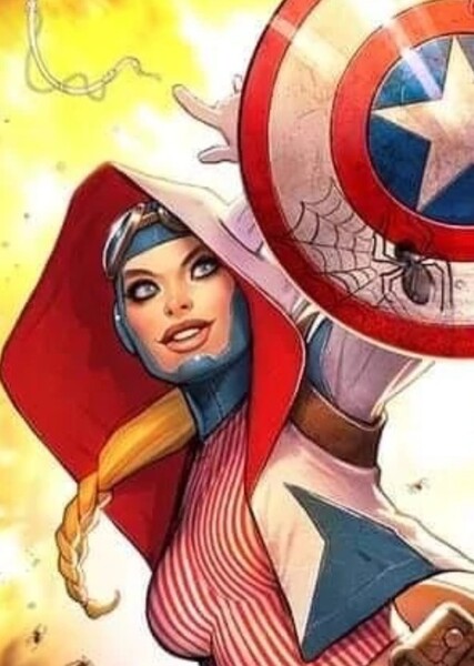 Captain America/Gwen Rogers (Earth-19785) photo