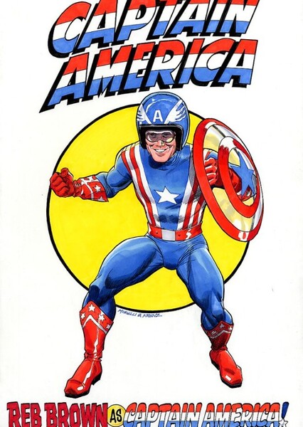 Captain America Reb Brown photo