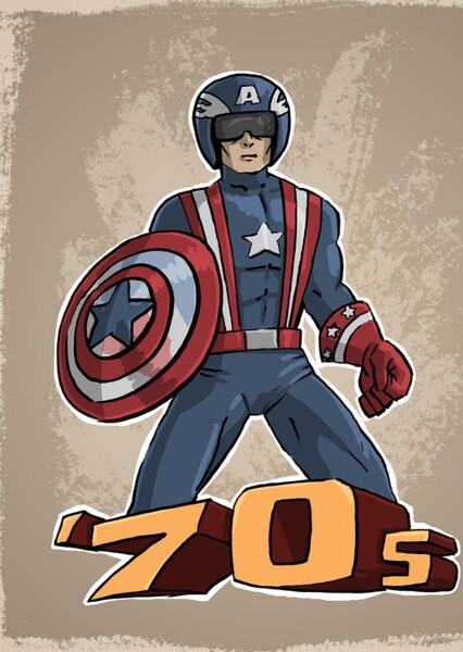 Captain America Reb Brown photo