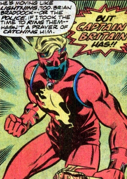 Captain Britain photo