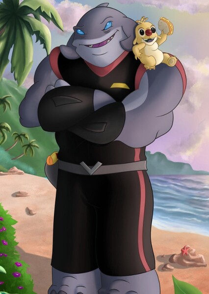 Captain Gantu and Reuben