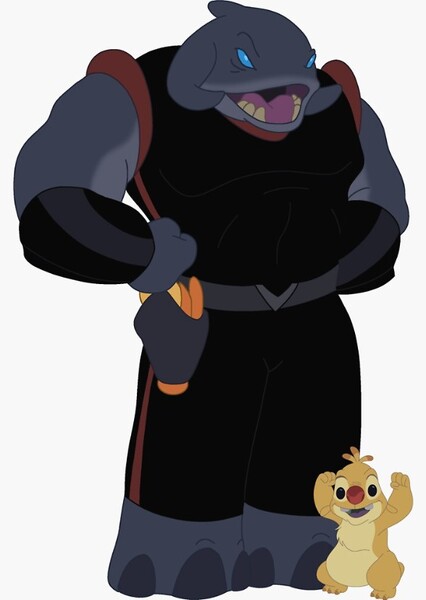 Captain Gantu and Reuben photo