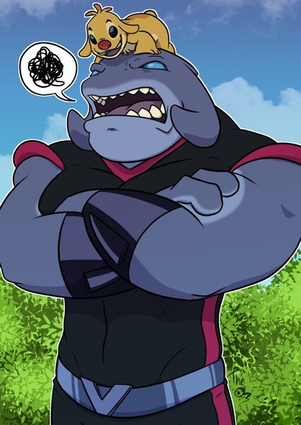 Captain Gantu and Reuben photo