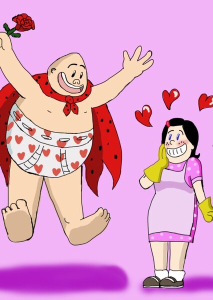 Captain Underpants and Edith photo