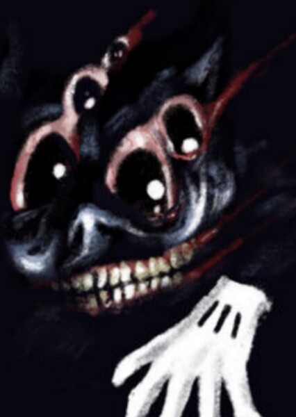 Cartoon cat photo