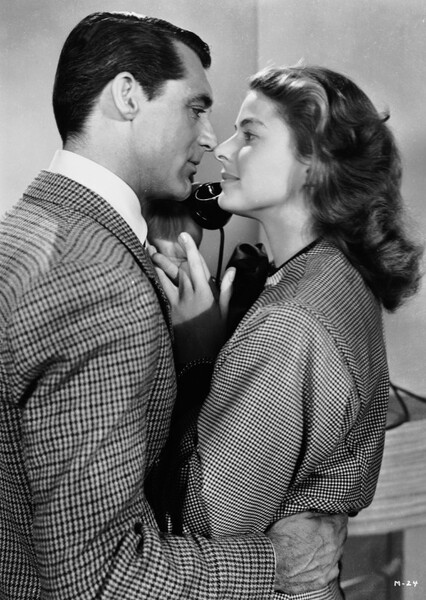 Cary Grant and Ingrid Bergman photo
