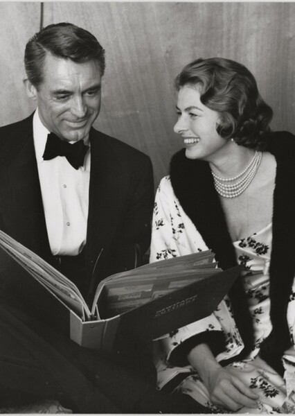 Cary Grant and Ingrid Bergman photo