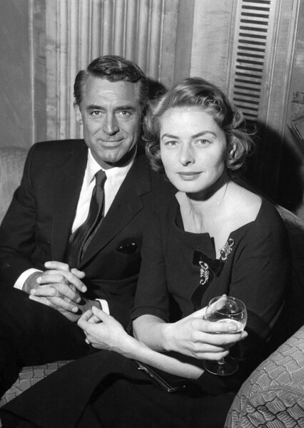 Cary Grant and Ingrid Bergman photo