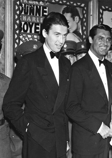 Cary Grant and James Stewart photo