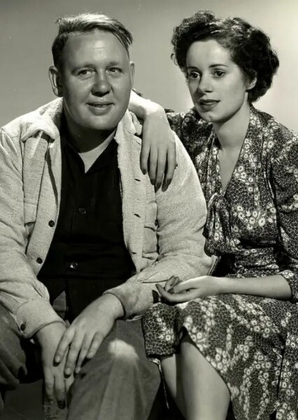 Charles Laughton and Elsa Lanchester