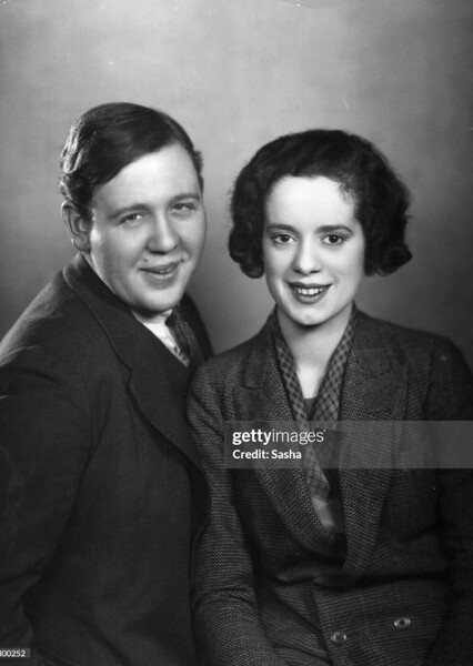 Charles Laughton and Elsa Lanchester photo
