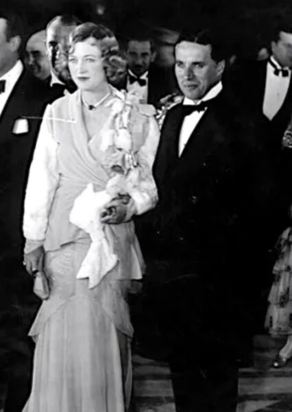Charlie Chaplin and Marion Davies photo