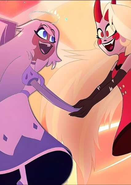 Charlie Morningstar and Emily (Hazbin Hotel)