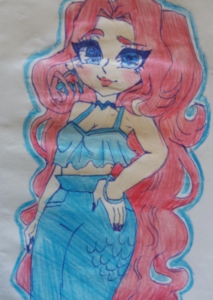 Chelsea Van Der Zee (Ruby Gillman, Teenage Kraken AU)