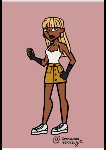 Chloe (Nathanewing’s Total Drama OC/James’ girlfriend)