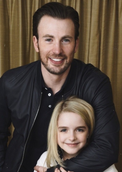 Chris Evans and Mckenna Grace photo