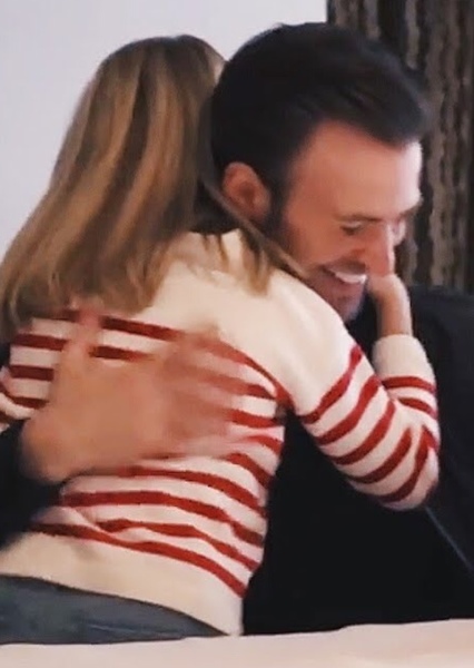 Chris Evans and Mckenna Grace photo