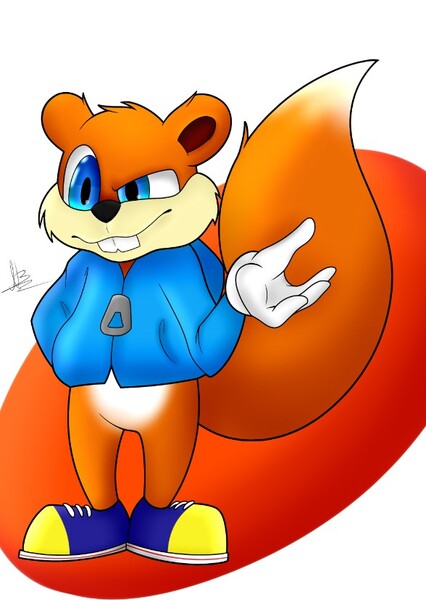 Conker the Squirrel photo