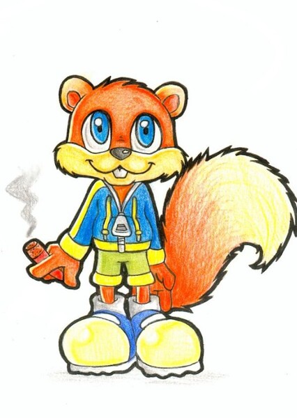 Conker the Squirrel photo
