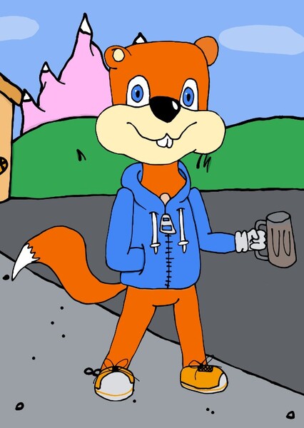 Conker the Squirrel photo