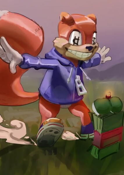 Conker the Squirrel photo