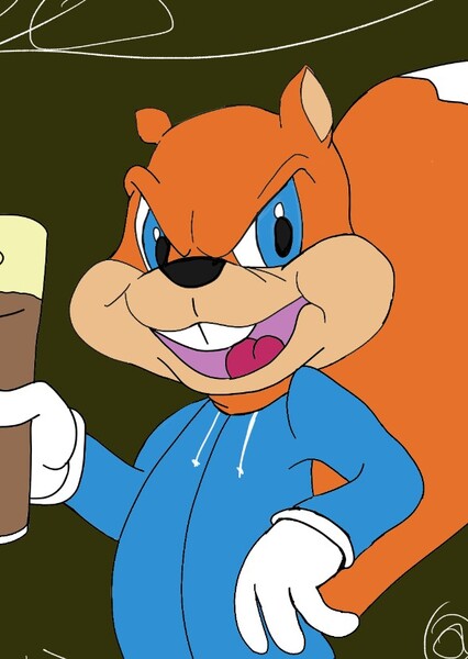 Conker the Squirrel photo