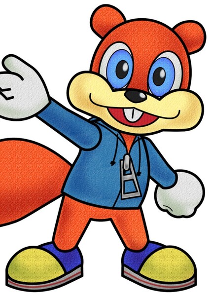 Conker the Squirrel photo