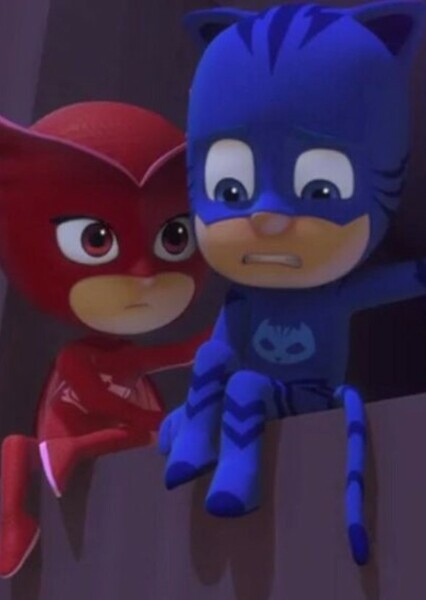 Connor(catboy)and amaya(owlette)PJ Masks photo