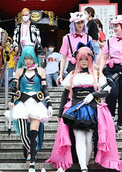Cosplayers photo