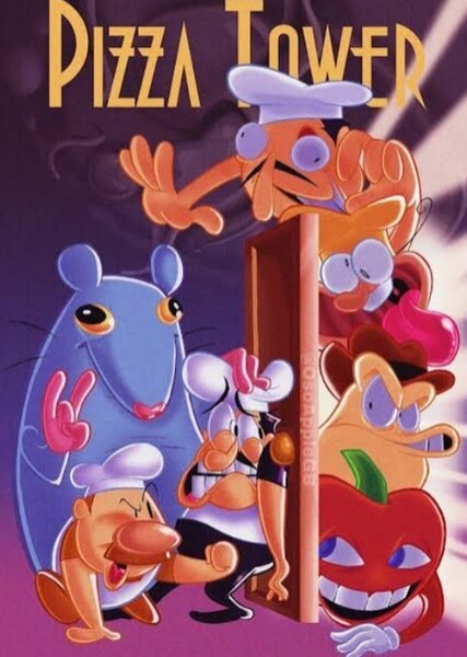 Crumbling Tower of Pizza/Pizza-Tower the animated series