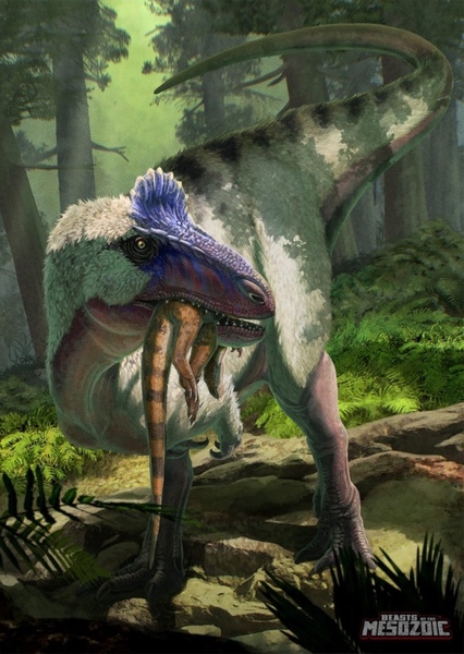 Cryolophosaurus photo