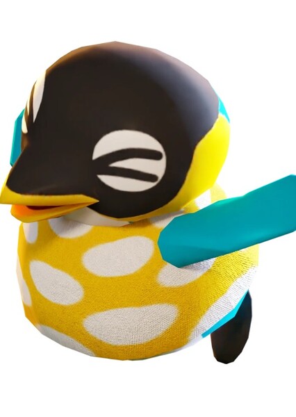 Cube the Penguin