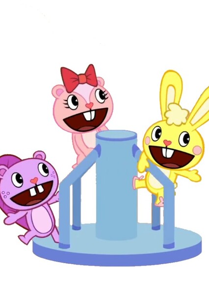 Cuddles, Toothy, and Giggles (Happy Tree Friends)