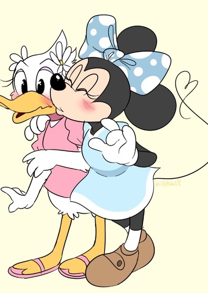 Daisy Duck and Minnie Mouse photo