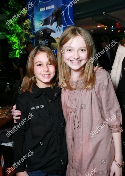 Dakota Fanning and Dominic Scott Kay